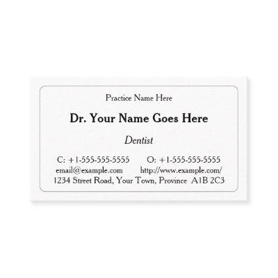Vintage Style Healthcare Professional