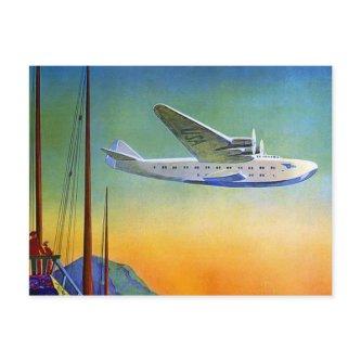 Vintage Transpacific Travel Postcard