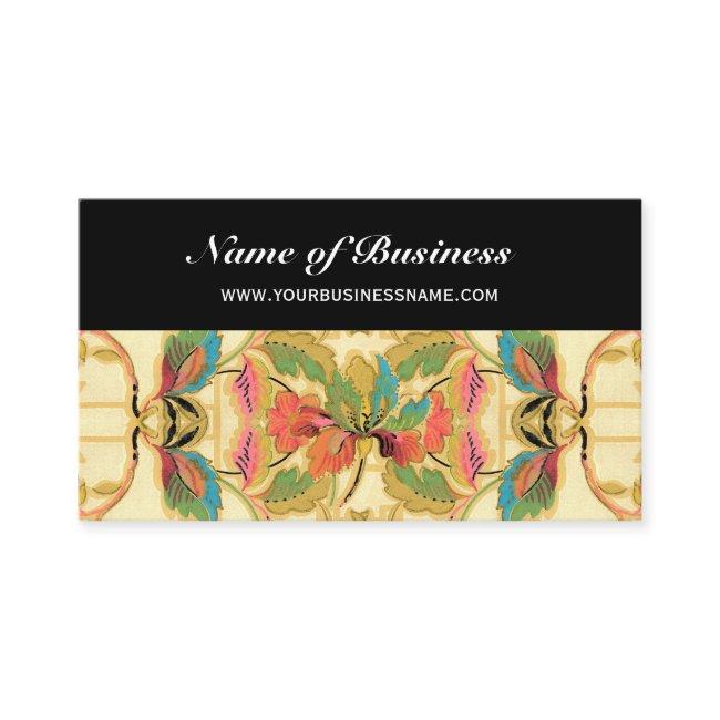 Vintage Tropical Floral Wallpaper Pattern