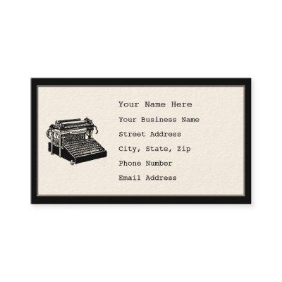 Vintage Typewriter