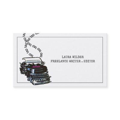 Vintage Typewriter Freelance Writer