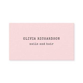 Vintage Typewriter Text | Blush Pink