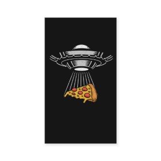 Vintage UFO Pizza Abduction Alien Retro Spaceship