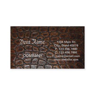 vintage wild crocodile brown alligator leather