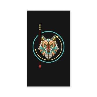Vintage Wolf Native American Animal Lover