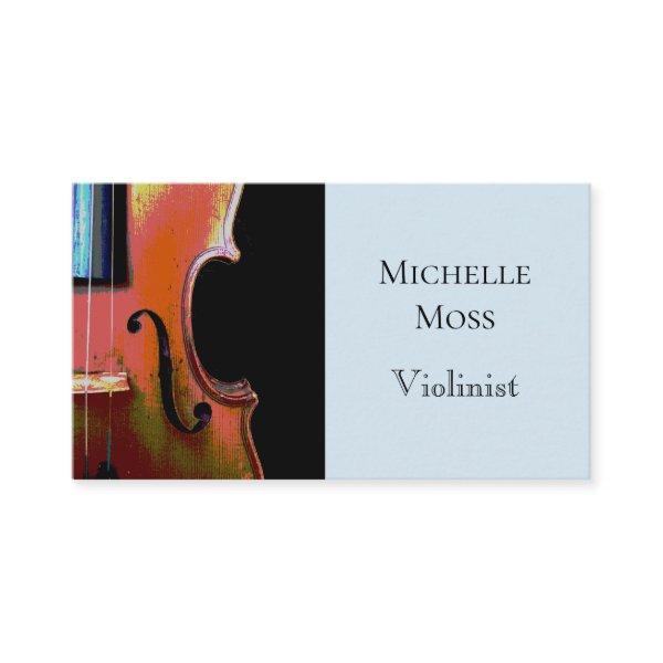 Violin Classical Music Violinist Blue