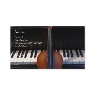Violin on Piano