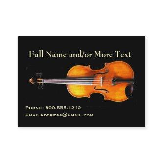 Violin/Viola Profile Card by Leslie Harlow