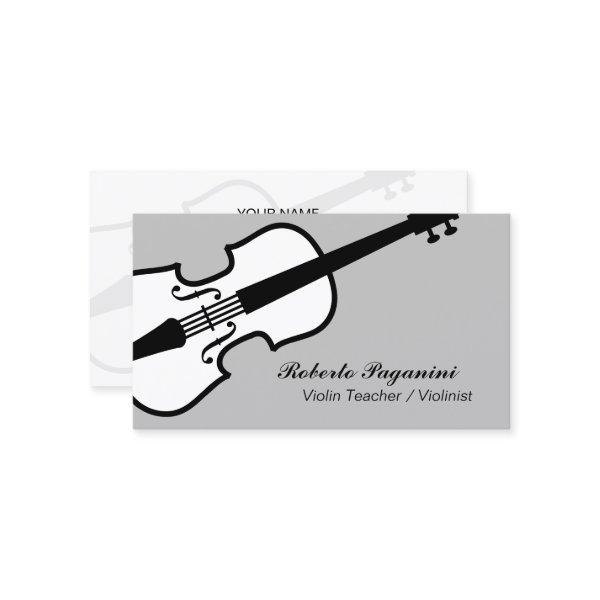 Violinist  template for musician