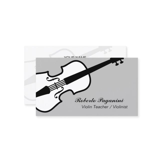 Violinist  template for musician