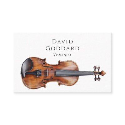 Violinist Floral Violin Music Teacher Musician