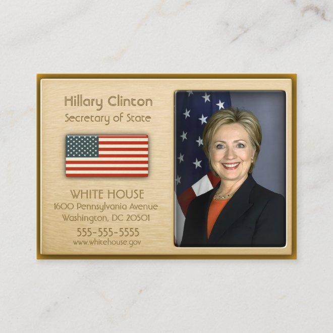 VIP Gold with American Flag Profile Cards