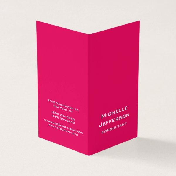 Vivid Raspberry Pinkish Red Modern Stylish Trendy