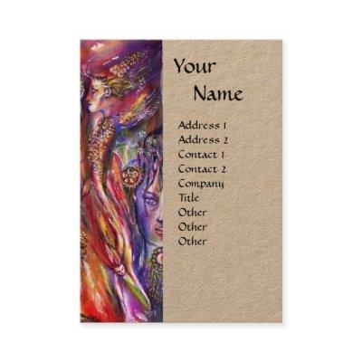 VIVIEN AND MERLIN Pink Purple Fantasy Kraft
