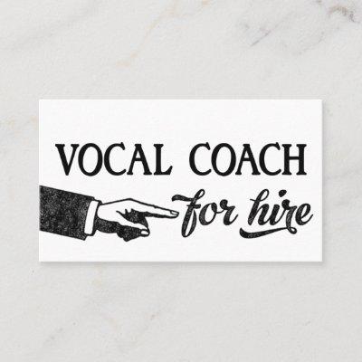 Vocal Coach  - Cool Vintage