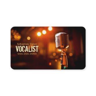 Vocalist, Singer, Performer, Music, Lessons Mic