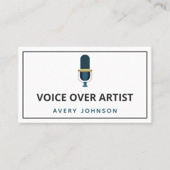 Voice Over Artist Microphone Audio Voice Recording