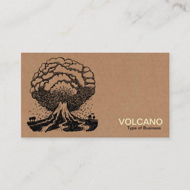 Volcano - Cardboard Box