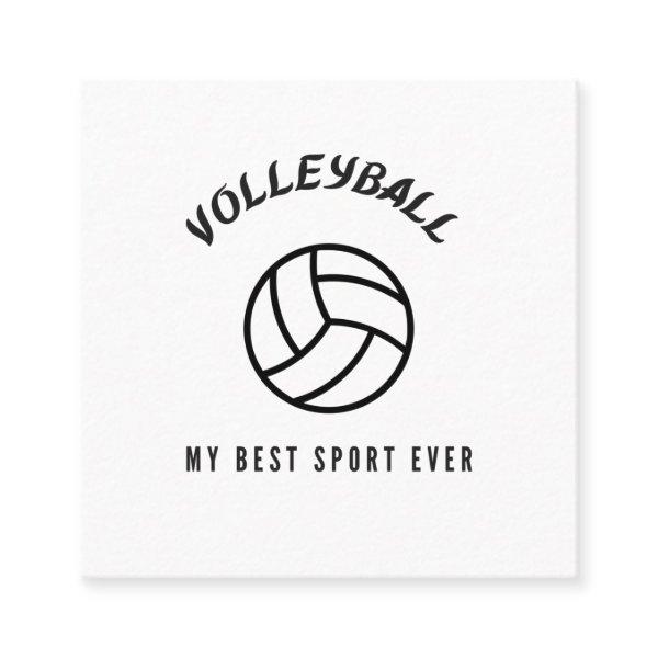 Volleyball my best sport ever square