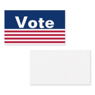 Vote Red White and Blue