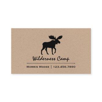 Walking Moose Silhouette | Wildlife Animal