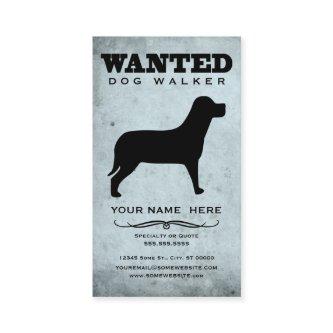 wanted : dog walker