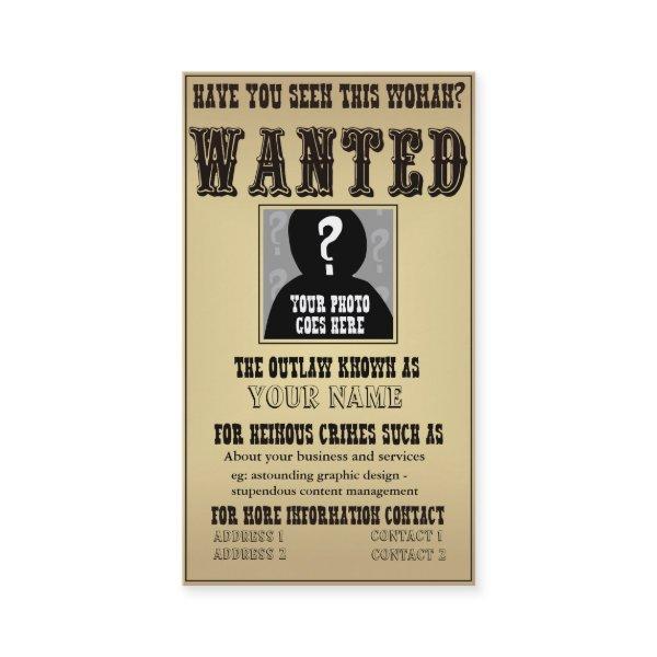 Wanted Poster