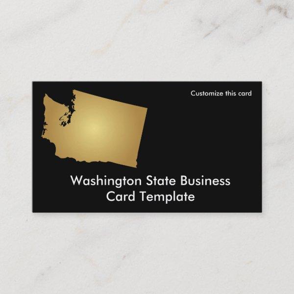Washington State  Metallic Gold