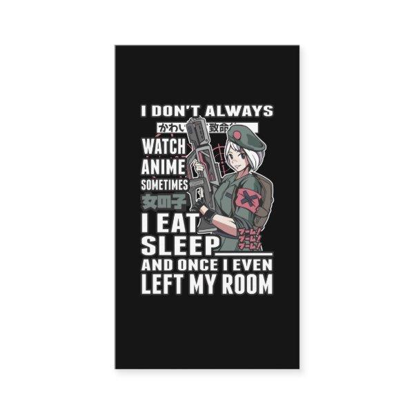 Watch Anime Lover Otaku Japanese Comic Manga Fan