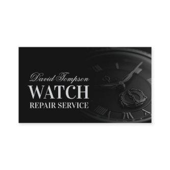 Watch Repair Service Watchmaker Solid Black