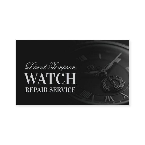 Watch Repair Service Watchmaker Solid Black