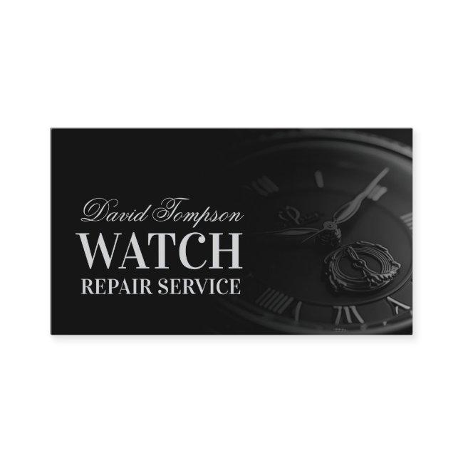 Watch Repair Service Watchmaker Solid Black