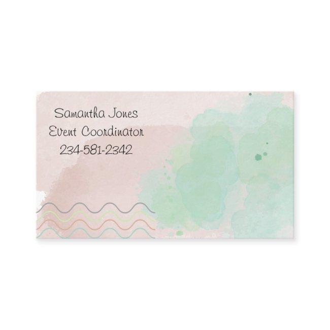 Water Color Modern Personalizead