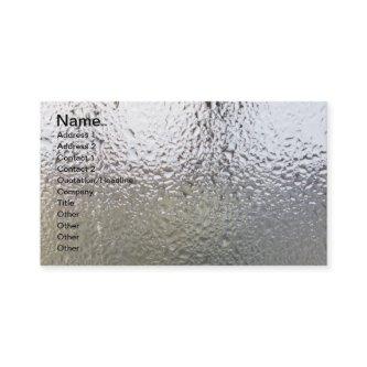 Water drops on glass