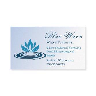 Water Feature Installation Blue