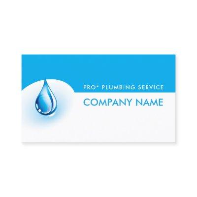 Water Filter Filtering Service Blue & White Card