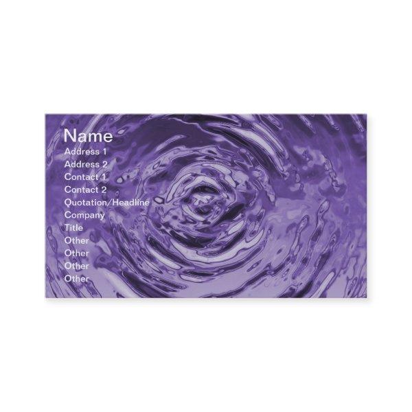 Water Ripple Purple