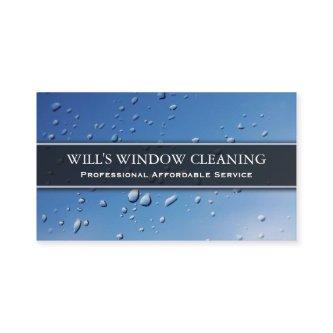 Water Splash, Blue Window Cleaner