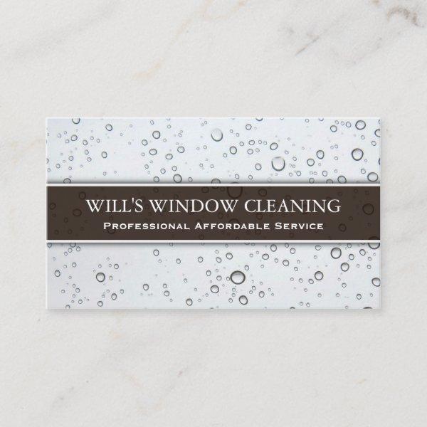 Water Splash, White Window Cleaner