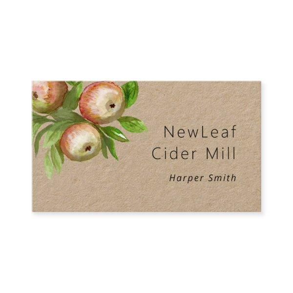 watercolor apples cider mill apple orchard