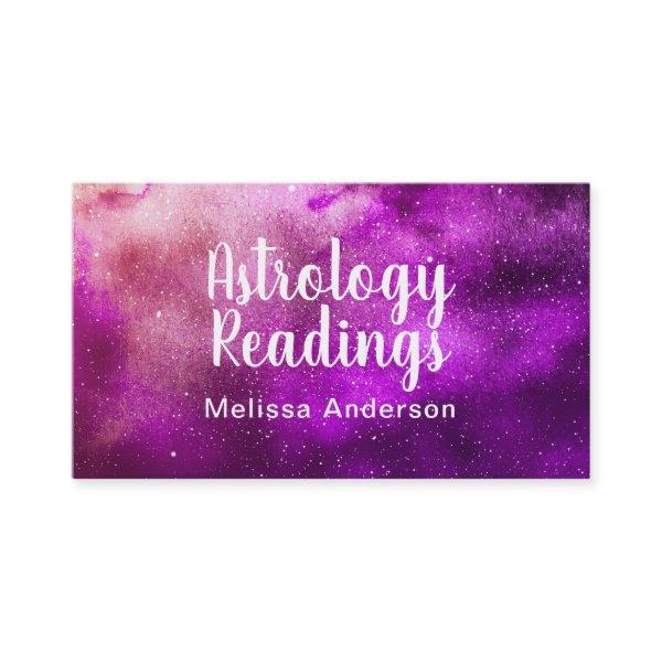 Watercolor Astrology Psychic Reading