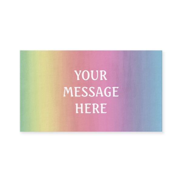 Watercolor background - Customize your own
