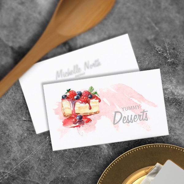 Watercolor Bakery Desserts ID298