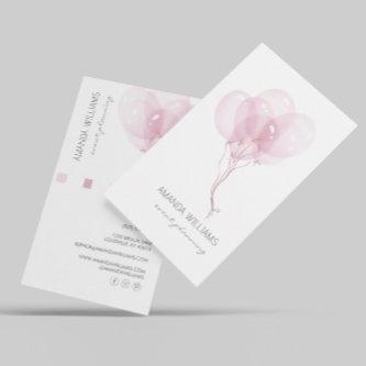 Watercolor Balloons Event Planner