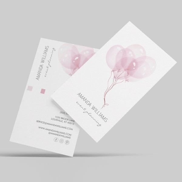 Watercolor Balloons Event Planner