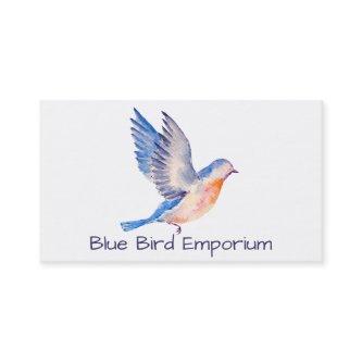 Watercolor Blue Bird