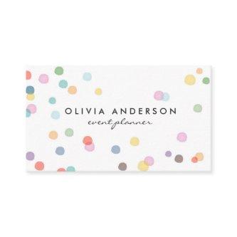 Watercolor confetti Colors  Event