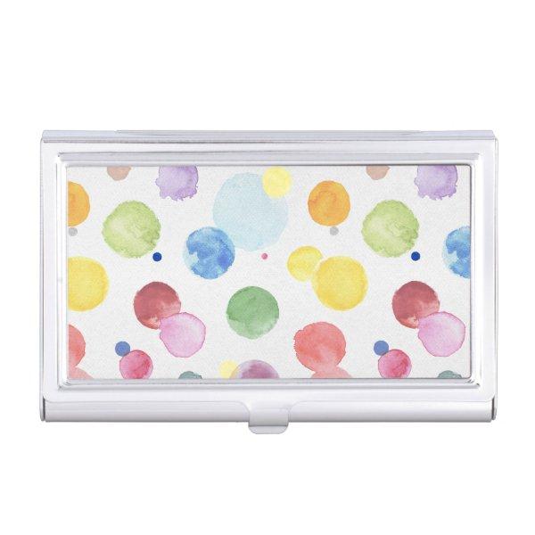 Watercolor Dots 1  Case
