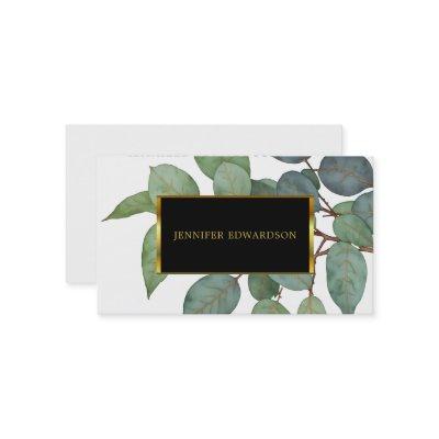 Watercolor eucalyptus greenery professional