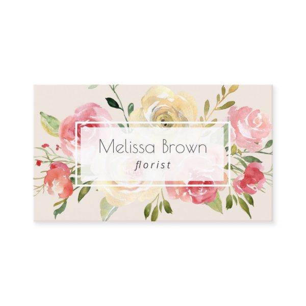 watercolor florist